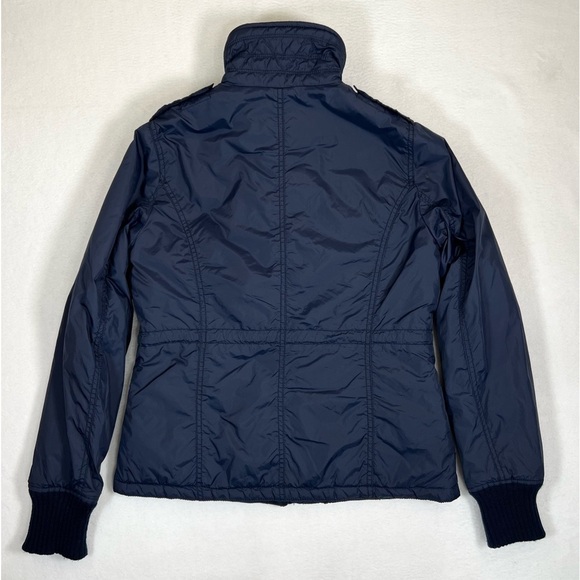 AMERICAN EAGLE OUTFITTERS‎ Utility Quilted Interior Full Zip Jacket Navy Small - Picture 8 of 13